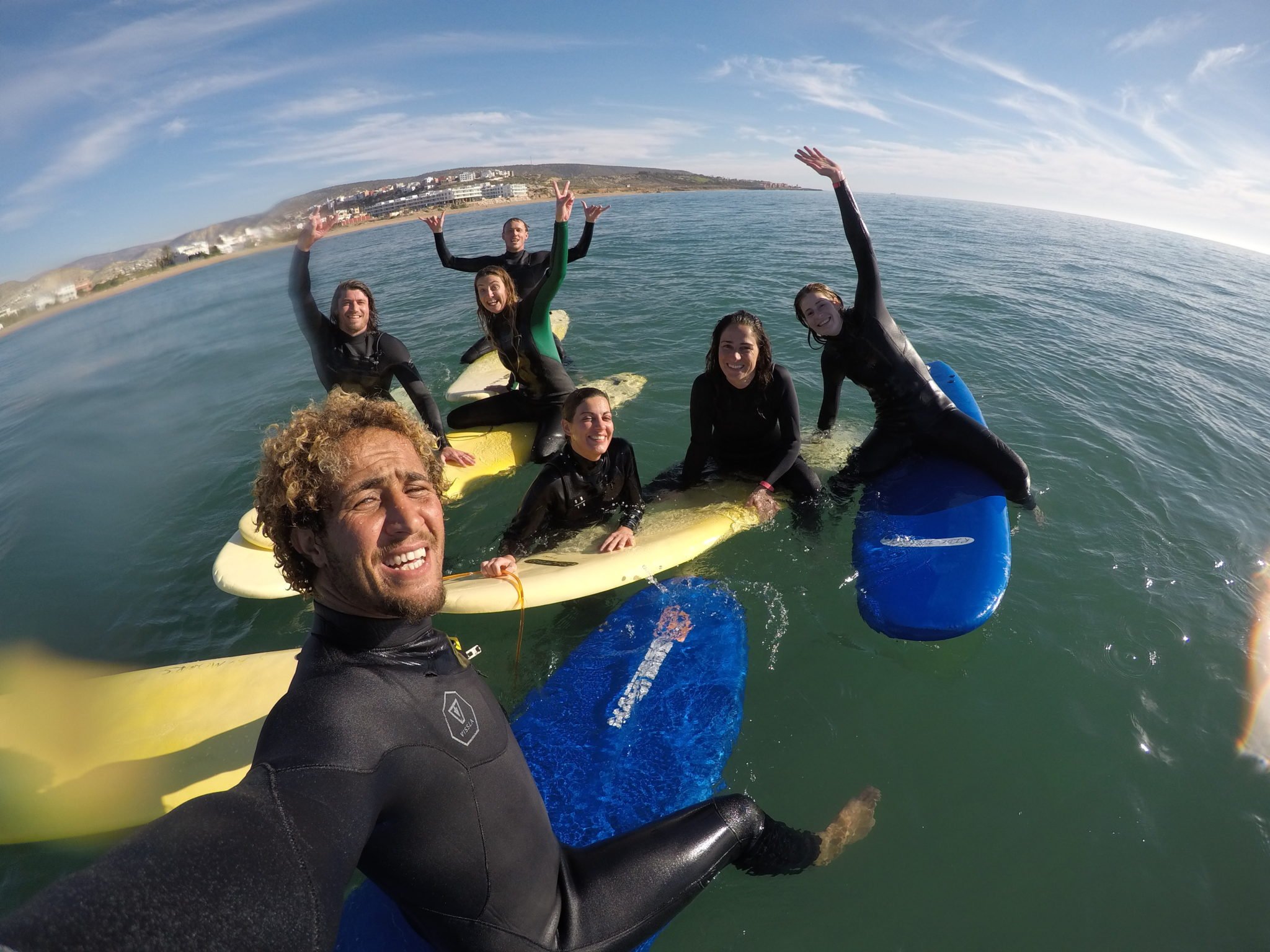 Learn To Surf In Morocco & beginners and intermediate & Pro Surf School