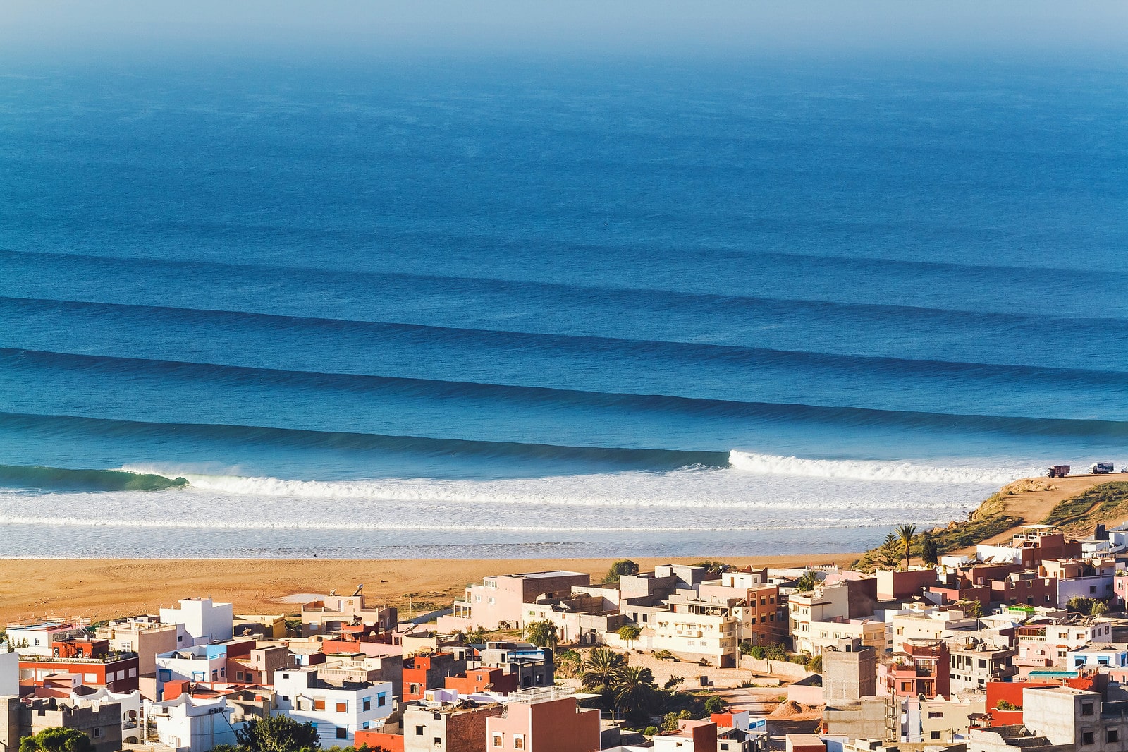 Pro Surf Morocco surf lessons ocean waves surf camp beginner intermediate agadir taghazout tamraght morocco